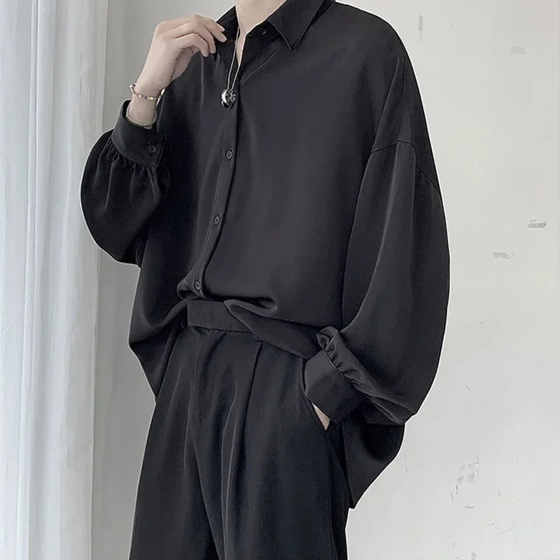 Korean Style Oversized Men’s Shirt